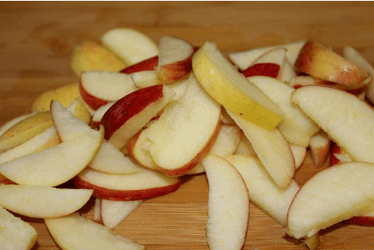 Reduce el contenido de calorías con manzanas