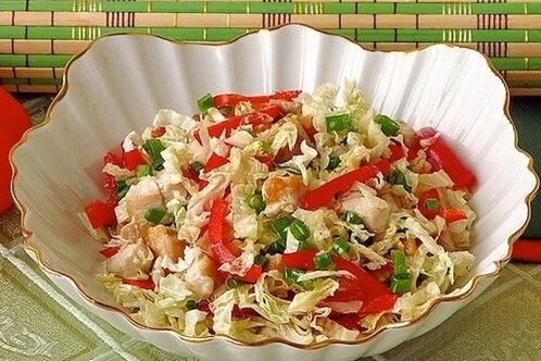 Ensalada rica en nutrientes